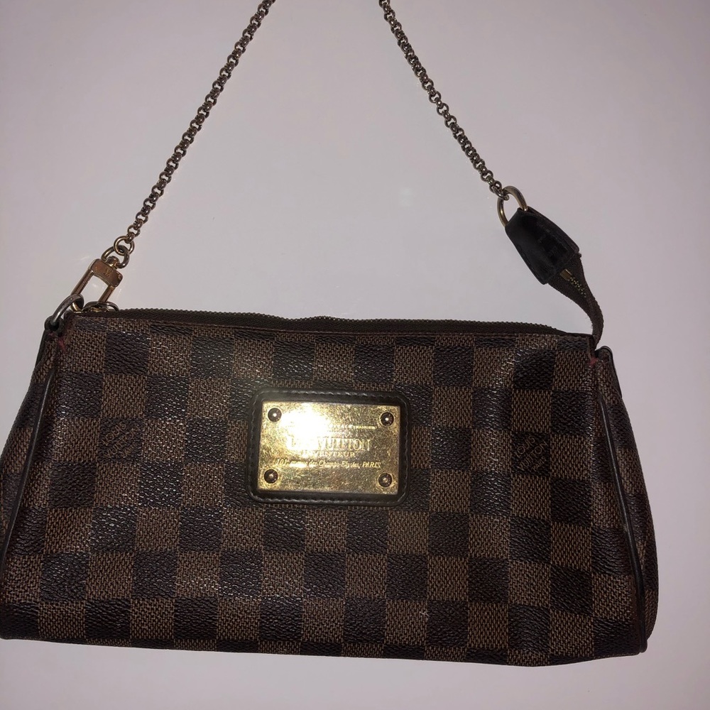 Louis Vuitton Brown Checkered Mini Bag
